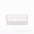 Rektangel Wire Mesh Basket for lagring